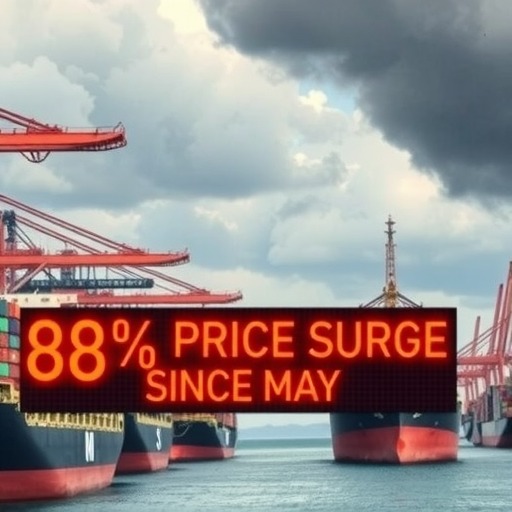 国际海运价格强势反弹，5 月以来涨幅高达 88%（国际海运新闻资讯）(图3)