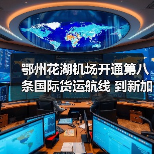 鄂州花湖机场开通第八条国际货运航线 到新加坡