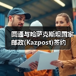 圆通与哈萨克斯坦国家邮政(Kazpost)签约(图3) 圆通与哈萨克斯坦国家邮政(Kazpost)签约(图3)