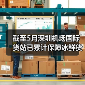截至5月深圳机场国际货站已累计保障冰鲜货物近8000吨(图4) 截至5月深圳机场国际货站已累计保障冰鲜货物近8000吨(图4)
