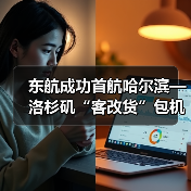 东航成功首航哈尔滨—洛杉矶“客改货”包机航线(图4) 东航成功首航哈尔滨—洛杉矶“客改货”包机航线(图4)