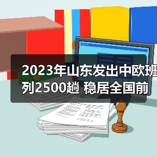 2023年山东发出中欧班列2500趟 稳居全国前五(图3) 2023年山东发出中欧班列2500趟 稳居全国前五(图3)
