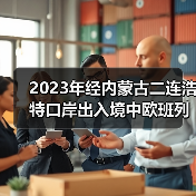2023年经内蒙古二连浩特口岸出入境中欧班列货运量达到335万吨 增长30.29%