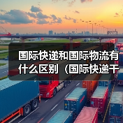 国际快递和国际物流有什么区别(国际快递干货知识分享)(图4) 国际快递和国际物流有什么区别(国际快递干货知识分享)(图4)