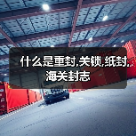 什么是重封,关锁,纸封,海关封志(图4) 什么是重封,关锁,纸封,海关封志(图4)