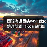 国际海运巨头MSC优化跨洋航线(Koala航线新增墨尔本,强化中-印尼-澳运输通道)(图4) 国际海运巨头MSC优化跨洋航线(Koala航线新增墨尔本,强化中-印尼-澳运输通道)(图4)