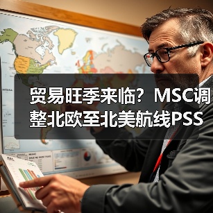 贸易旺季来临?MSC调整北欧至北美航线PSS应对需求(国际海运新闻资讯) 贸易旺季来临?MSC调整北欧至北美航线PSS应对需求(国际海运新闻资讯)