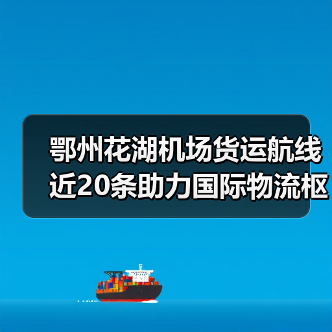 鄂州花湖机场货运航线近20条助力国际物流枢纽布局 鄂州花湖机场货运航线近20条助力国际物流枢纽布局