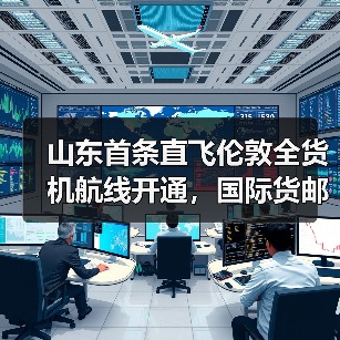 山东首条直飞伦敦全货机航线开通，国际货邮增长9.7%（图3）