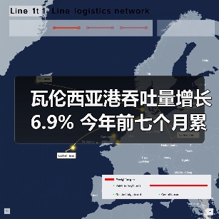 瓦伦西亚港吞吐量增长6.9% 今年前七个月累计增长4.3% 瓦伦西亚港吞吐量增长6.9% 今年前七个月累计增长4.3%