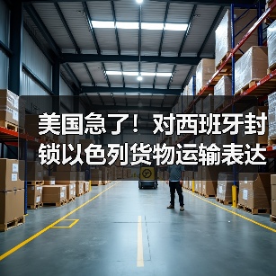 美国急了!对西班牙封锁以色列货物运输表达强烈关切(国际物流新闻资讯) 美国急了!对西班牙封锁以色列货物运输表达强烈关切(国际物流新闻资讯)
