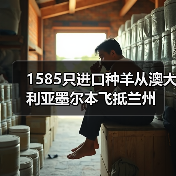 1585只进口种羊从澳大利亚墨尔本飞抵兰州(图4) 1585只进口种羊从澳大利亚墨尔本飞抵兰州(图4)