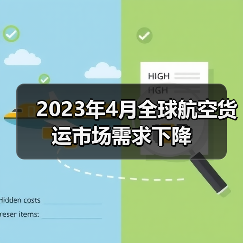 2023年4月全球航空货运市场需求下降（图4）