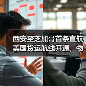 西安至芝加哥首条直航美国货运航线开通,物流效率提升25% 西安至芝加哥首条直航美国货运航线开通,物流效率提升25%