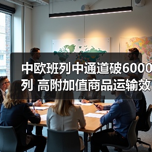 中欧班列中通道破6000列 高附加值商品运输效率提升65%（图2）