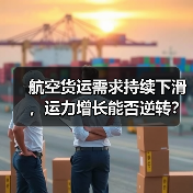 航空货运需求持续下滑,运力增长能否逆转?(图4) 航空货运需求持续下滑,运力增长能否逆转?(图4)