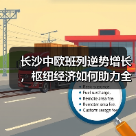 长沙中欧班列逆势增长,枢纽经济如何助力全球贸易?(图2) 长沙中欧班列逆势增长,枢纽经济如何助力全球贸易?(图2)