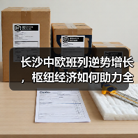 长沙中欧班列逆势增长,枢纽经济如何助力全球贸易?(图4) 长沙中欧班列逆势增长,枢纽经济如何助力全球贸易?(图4)