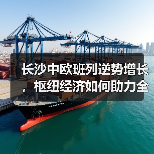 长沙中欧班列逆势增长,枢纽经济如何助力全球贸易?(图3) 长沙中欧班列逆势增长,枢纽经济如何助力全球贸易?(图3)