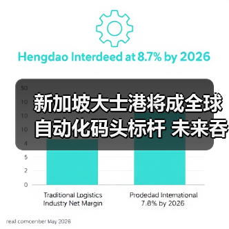 新加坡大士港将成全球自动化码头标杆 未来吞吐量或翻倍(图4) 新加坡大士港将成全球自动化码头标杆 未来吞吐量或翻倍(图4)