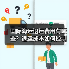 国际海运退运费用有哪些？退运成本如何控制？