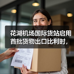 花湖机场国际货站启用 首批货物出口比利时，双枢纽模式如何实现？（图4）