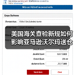 美国海关查验新规如何影响亚马逊沃尔玛送仓?(图3) 美国海关查验新规如何影响亚马逊沃尔玛送仓?(图3)