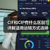 CIF和CIP有什么区别?详解适用运输方式选择 CIF和CIP有什么区别?详解适用运输方式选择
