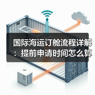 国际海运订舱流程详解：提前申请时间怎么算？