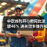 中欧班列开行数同比激增46% 通关效率提升秘诀(图4) 中欧班列开行数同比激增46% 通关效率提升秘诀(图4)