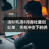 洛杉矶港8月吞吐量创纪录,关税冲击下的供应链危机(图2) 洛杉矶港8月吞吐量创纪录,关税冲击下的供应链危机(图2)