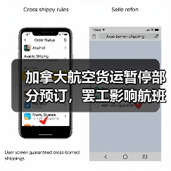 加拿大航空货运暂停部分预订,罢工影响航班延误严重?(图4) 加拿大航空货运暂停部分预订,罢工影响航班延误严重?(图4)