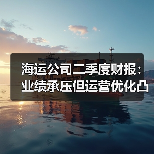 海运公司二季度财报:业绩承压但运营优化凸显韧劲(图3) 海运公司二季度财报:业绩承压但运营优化凸显韧劲(图3)