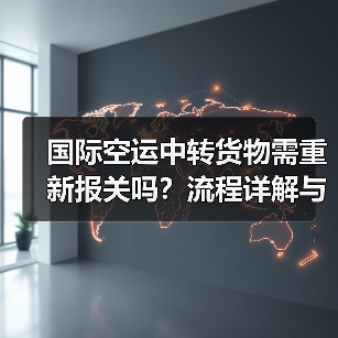 国际空运中转货物需重新报关吗?流程详解与例外情况(图2) 国际空运中转货物需重新报关吗?流程详解与例外情况(图2)