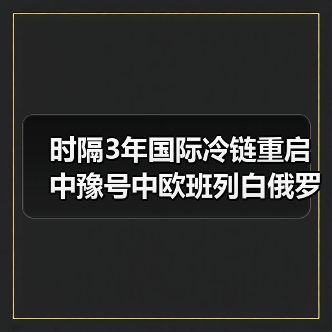时隔3年国际冷链重启 中豫号中欧班列白俄罗斯冷冻牛肉抵达郑州（图4）