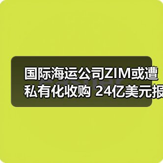 国际海运公司ZIM或遭私有化收购 24亿美元报价引市场波动（图4）
