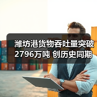 潍坊港货物吞吐量突破2796万吨 创历史同期新高(图2) 潍坊港货物吞吐量突破2796万吨 创历史同期新高(图2)