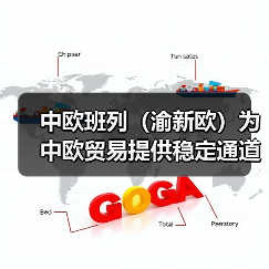 中欧班列（渝新欧）为中欧贸易提供稳定通道（图3）