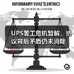 UPS罢工危机暂解,协议背后矛盾仍未消除(图2) UPS罢工危机暂解,协议背后矛盾仍未消除(图2)