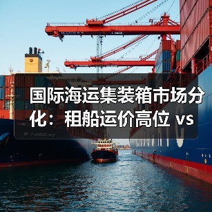 国际海运集装箱市场分化:租船运价高位 vs 现货运价持续下行 国际海运集装箱市场分化:租船运价高位 vs 现货运价持续下行