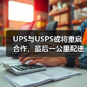 UPS与USPS或将重启合作，最后一公里配送重启？