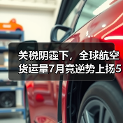 关税阴霾下,全球航空货运量7月竟逆势上扬5%!(背后真相惊人!)(图4) 关税阴霾下,全球航空货运量7月竟逆势上扬5%!(背后真相惊人!)(图4)