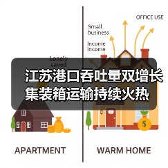 江苏港口吞吐量双增长 集装箱运输持续火热（图2）