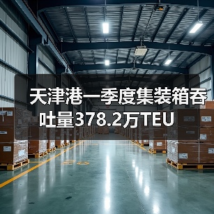 天津港一季度集装箱吞吐量378.2万TEU(图2) 天津港一季度集装箱吞吐量378.2万TEU(图2)