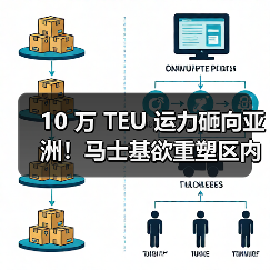 10 万 TEU 运力砸向亚洲！马士基欲重塑区内航运格局（国际海运新闻资讯）