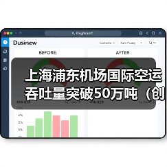 上海浦东机场国际空运吞吐量突破50万吨(创年内新高)(图3) 上海浦东机场国际空运吞吐量突破50万吨(创年内新高)(图3)