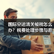 国际空运清关被税怎么办？税费处理步骤与避税指南（图2）