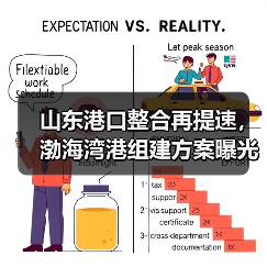 山东港口整合再提速,渤海湾港组建方案曝光! 山东港口整合再提速,渤海湾港组建方案曝光!