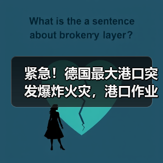 紧急!德国最大港口突发爆炸火灾,港口作业中断!(图2) 紧急!德国最大港口突发爆炸火灾,港口作业中断!(图2)