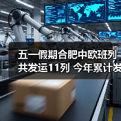 五一假期合肥中欧班列共发运11列 今年累计发运433列（图3）